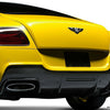 Vorsteiner Aero Rear Bumper DVWP w/ Rear Diffuser Carbon Fiber PP 2x2 Glossy BENTLEY CONTINTENTAL GT COUPE V8 BR-10RS PROGRAM (FACELIFT)