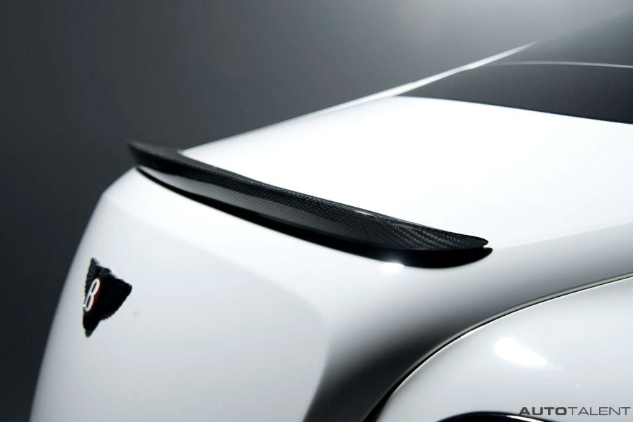 Vorsteiner Aero Decklid Spoiler Carbon Fiber PP 2x2 Glossy BENTLEY CONTINTENTAL GT COUPE V8 BR-10RS PROGRAM (FACELIFT)