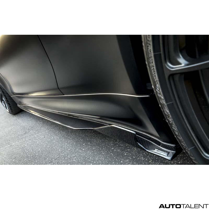 Vorsteiner VRS GTS-V 2x2 Carbon Fiber PP Side Skirts For BMW M3, M4 F8x 2015-2021