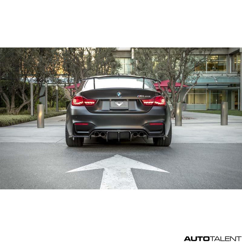 Vorsteiner VRS GTS-V Aero 2x2 Carbon Fiber Glossy Rear Diffuser For BMW M3, M4 F8x 2015-2021
