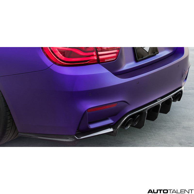 Vorsteiner VRS GTS-V Aero 2x2 Carbon Fiber Glossy Rear Diffuser For BMW M3, M4 F8x 2015-2021