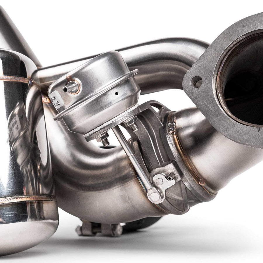 Fabspeed Porsche 718 GT4 RS Valvetronic X-Pipe Cat-Back Exhaust System (2022+)