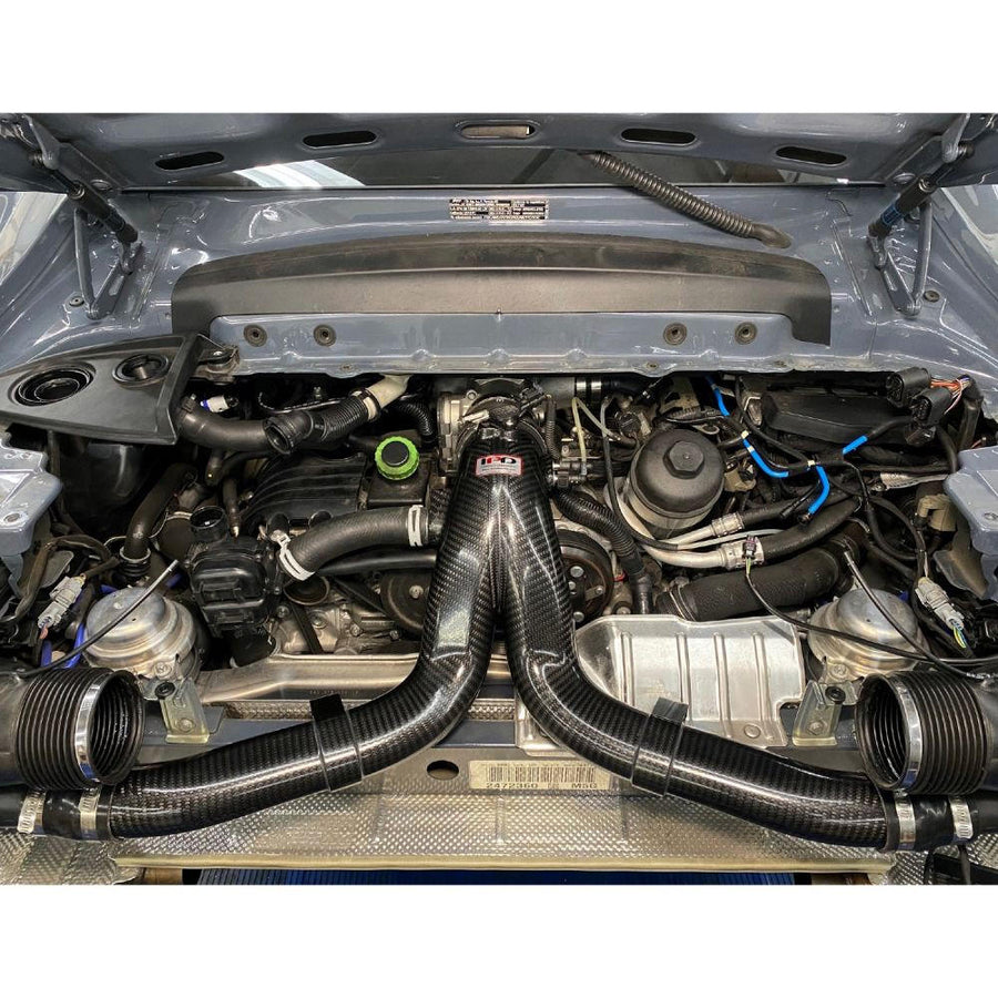 Fabspeed Porsche 991 Turbo / Turbo S IPD High Flow Carbon Y-Pipe (2013-2016)