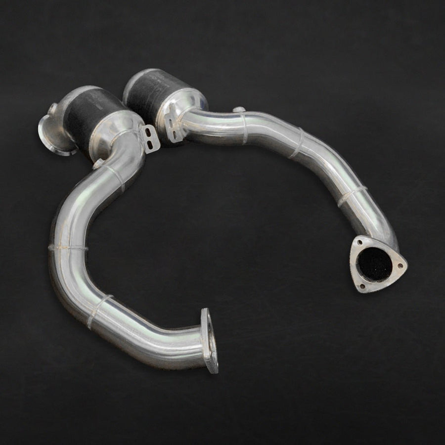 Aston Martin New Vantage/AMR - 250 Cell Sports Cat Downpipes (with Heat Blankets) - 412Motorsport - Downpipes - Capristo