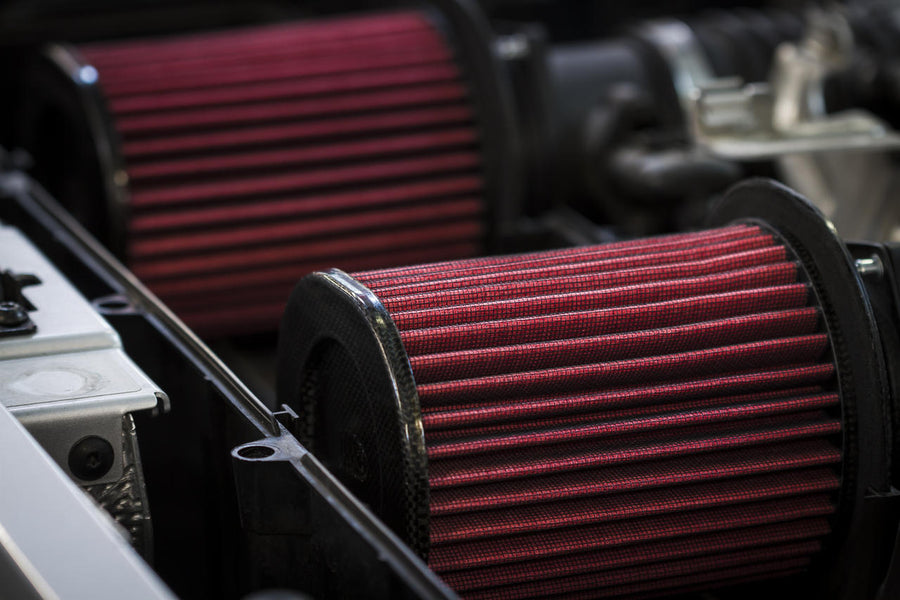 Fabspeed Audi R8 V8 BMC F1 Replacement Carbon Fiber Air Filters