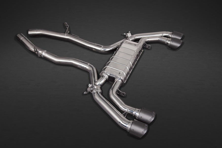 BMW X3M Competition (G01/F97) - Exhaust System, 200 Cell Sport Cat Mid Pipes, and Carbon Fiber Tips - 412Motorsport - Exhaust - 412Motorsport