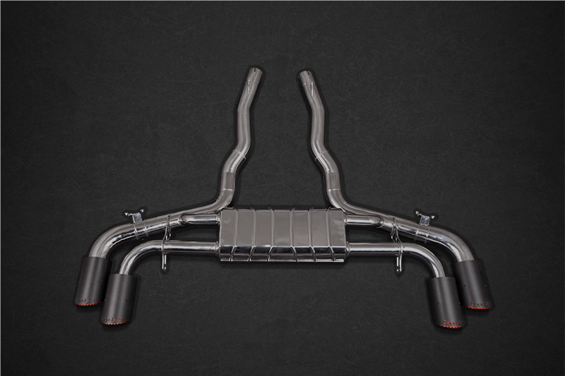 BMW X5/6M (G05/06) - Exhaust System, OPF Delete Mid Pipes, and Carbon Fiber Tips - 412Motorsport - Exhaust - 412Motorsport