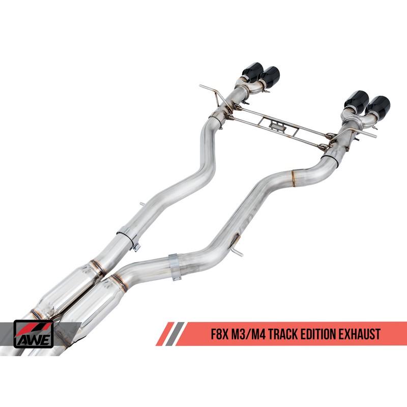 F8X M3/M4 AWE Tuning Track Edition Cat-Back Exhaust System - 412Motorsport - Exhaust - AWE Tuning