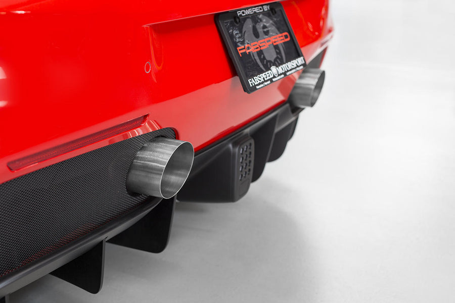 Fabspeed Ferrari 488 Challenge Style Titanium Tips