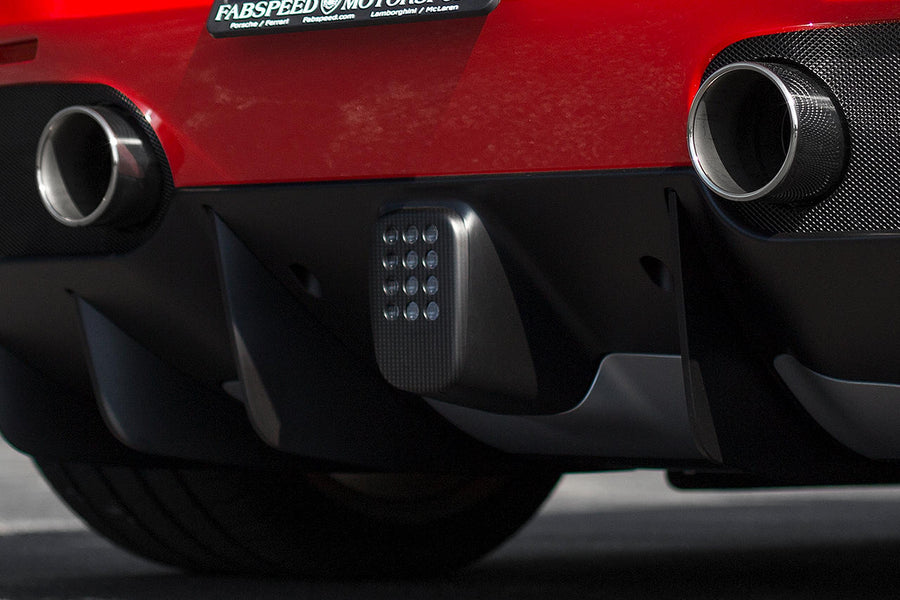 Fabspeed Ferrari 488 GTB/ Spider Carbon Fiber Fog Light Cover