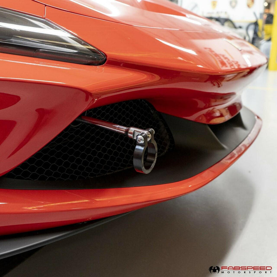 Fabspeed Ferrari F8 Front Tow Hook (2020+)