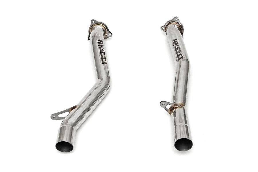Fabspeed Porsche 958.2 S / GTS Secondary Competition Link Pipes (2015-2018)
