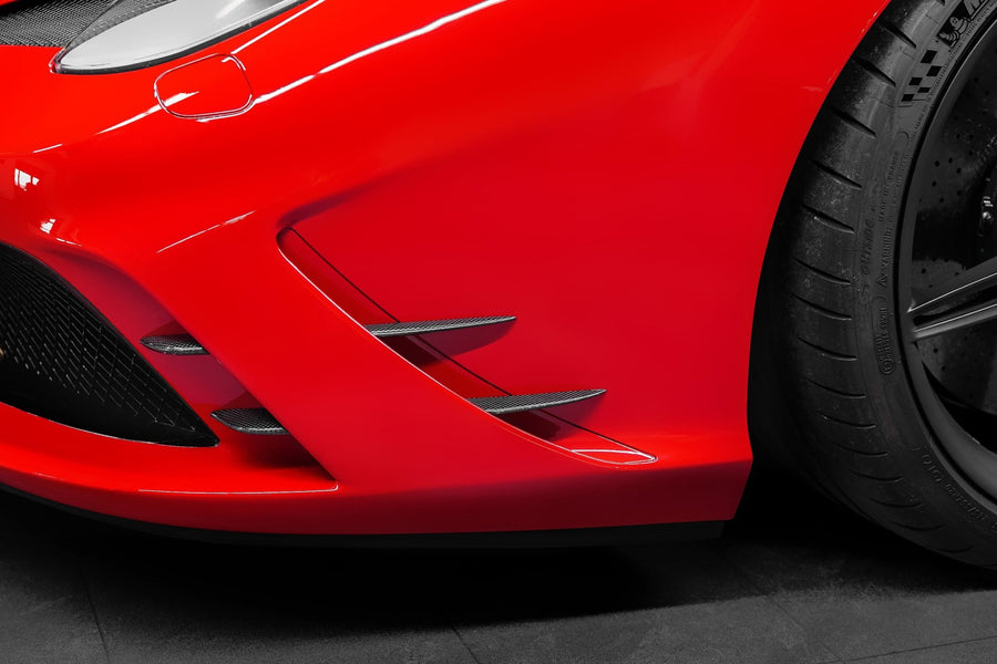 Ferrari 458 Speciale - Carbon Front Fins - 412Motorsport - Fins - Capristo