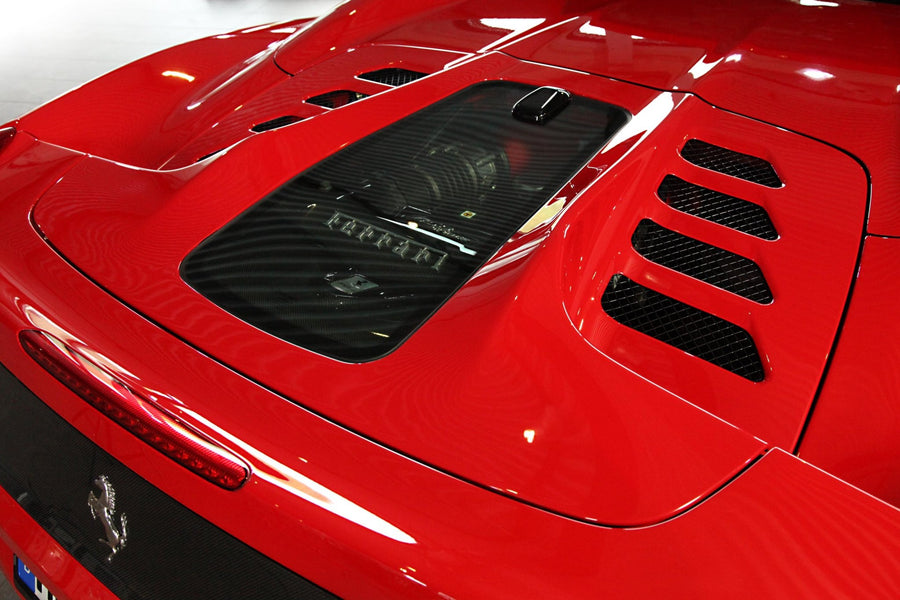 Ferrari 458 Spider - Carbon and Glass Bonnet (Raw) - 412Motorsport - Misc - Capristo