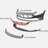 Ferrari Roma - Carbon Fiber Front Bumper (without attachments) - for replacement only - 412Motorsport - Bumper - Capristo