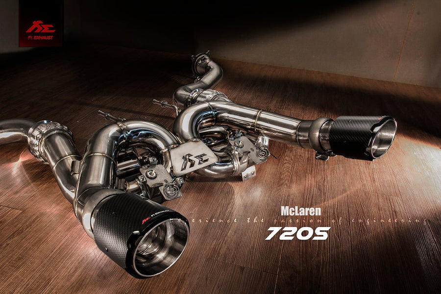 McLaren 720S FI Exhaust Cat-Back System - 412Motorsport - Exhaust - FI Exhaust