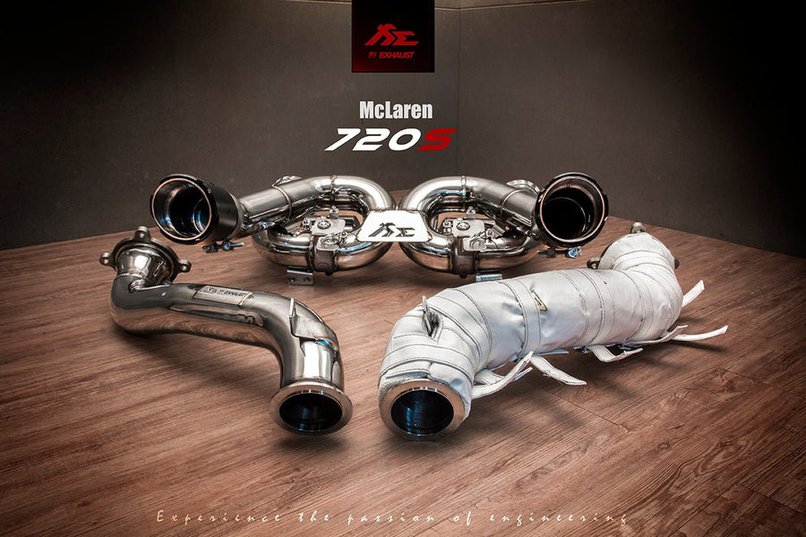 McLaren 720S FI Exhaust Cat-Back System - 412Motorsport - Exhaust - FI Exhaust