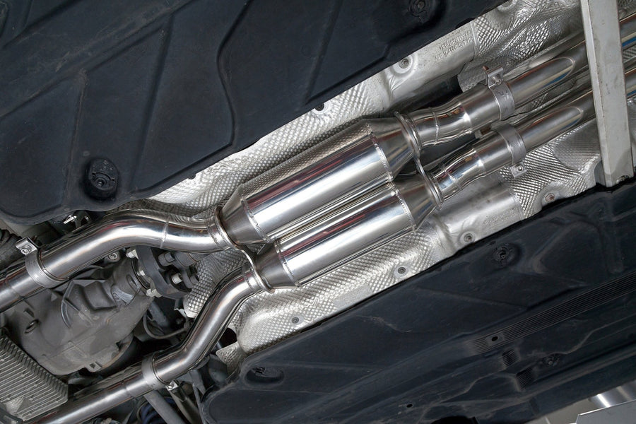 Mercedes AMG C63 (W204) - Middle Silencer (for CAPRISTO) - 412Motorsport - Exhaust - Capristo