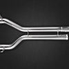 Mercedes AMG C63 (W204) - Middle Silencer Spare Pipes (for CAPRISTO) - 412Motorsport - Exhaust - Capristo