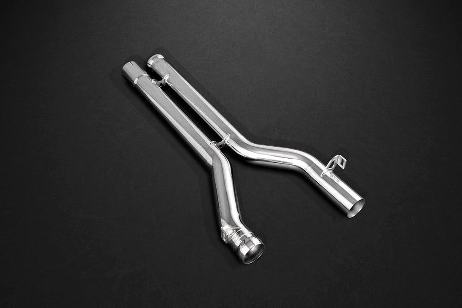 Mercedes AMG C63 (W204) - Middle Silencer Spare Pipes (for OEM) - 412Motorsport - Exhaust - Capristo