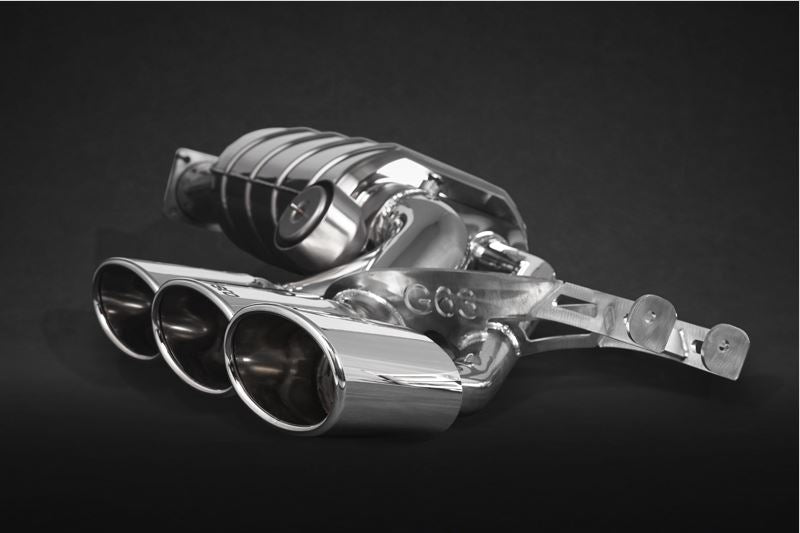 Mercedes AMG G63 (W463A) 4L BiTurbo - ECE Valved Triple Mufflers (CES3) - 412Motorsport - Muffler - Capristo