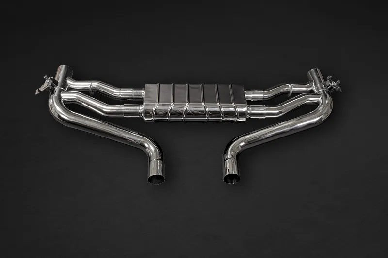 Mercedes AMG GLE63/S (V167) - Valved Exhaust with Mid-Pipes (OE Actuators) - 412Motorsport - Exhaust - Capristo