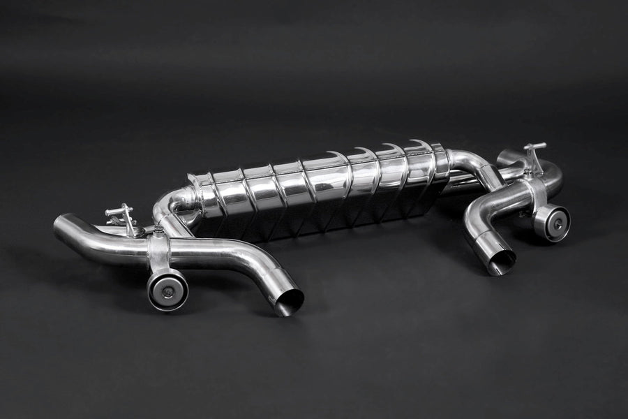 Mercedes AMG SLS Black Series - Valved Exhaust with Mid-Pipes (CES3) - 412Motorsport - Exhaust - Capristo
