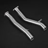 Porsche 958 Cayenne V8 Induction/Turbo/S/GTS (up to 14) - Post Cat Spare Pipes - 412Motorsport - Exhaust - Capristo