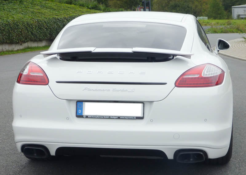 Porsche 970 Panamera Executive (Extended) (V8) S/4S/GTS - Valved Exhaust with Mid-Pipes (for PSE) - 412Motorsport - Exhaust - Capristo