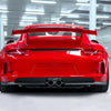 Porsche 991.1 GT3/3RS - Racing Valved Exhaust with Headers, 200 Cell Sports Cat, and Carbon Engine Cover (CES3) - 412Motorsport - Exhaust - Capristo
