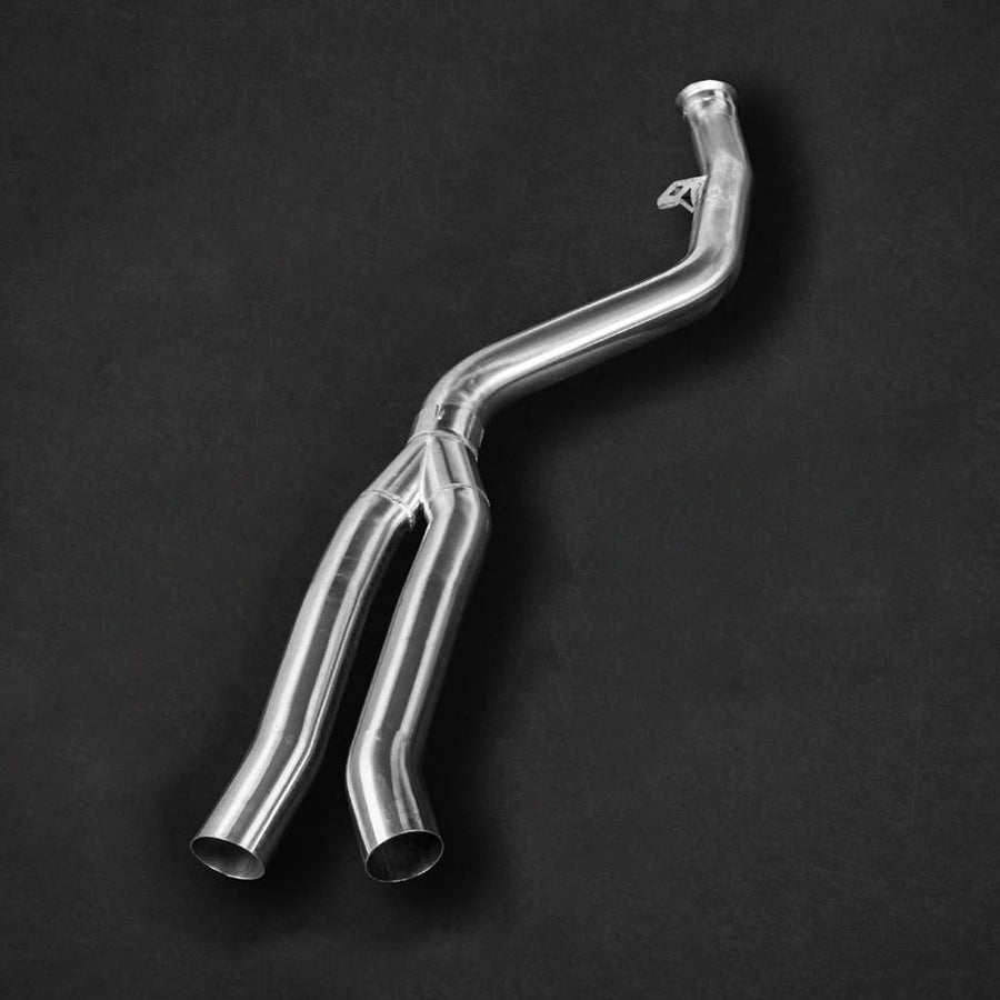 Toyota Supra (A90) - Secondary OPF Spare Pipes - 412Motorsport - Exhaust - Capristo